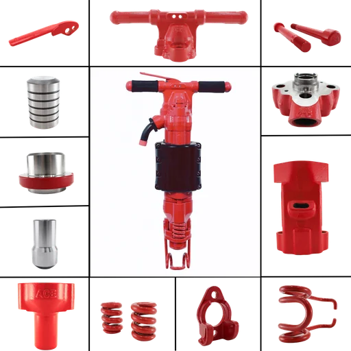 Paving breaker sparess
