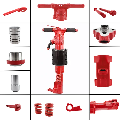 Paving breaker sparess