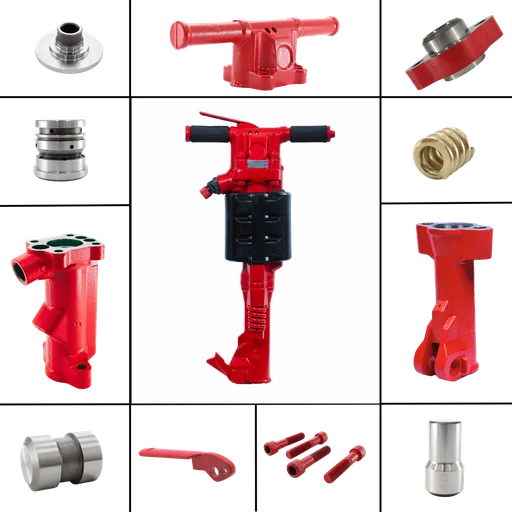 Paving breaker sparess