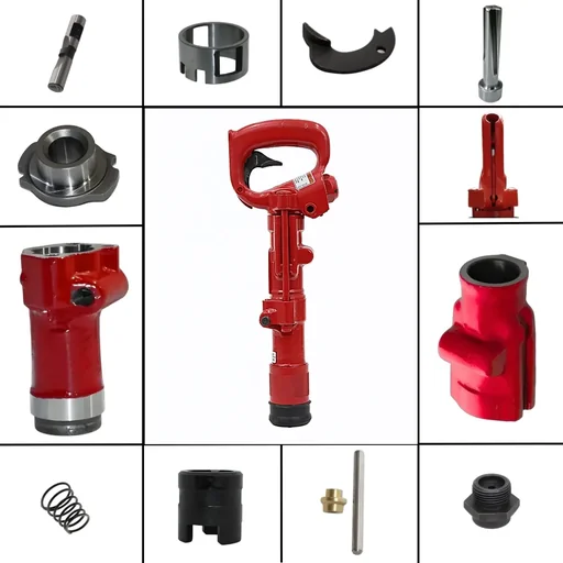 Paving breaker sparess