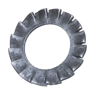 WASHER EXTERNAL SERRATED