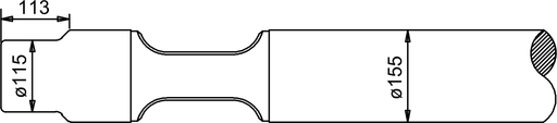 Rock Breaker Piston